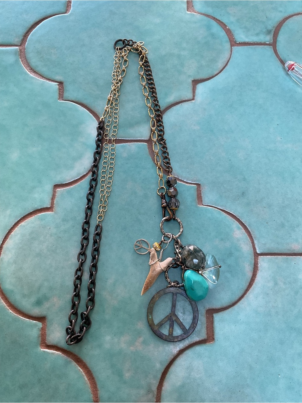 ARTISAN- MADE CHARM NECKLACE